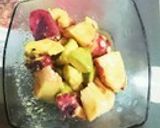アボカドとタコのワサビ醤油オリーブ風味作り方5写真