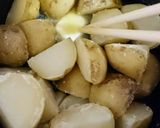 新じゃがでじゃがバター☆のり塩風味作り方3写真