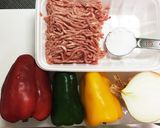技あり剥がれない！ピーマンパプリカ肉詰め作り方1写真