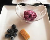 ブルーベリー ヨーグルトシャーベット作り方5写真