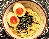 糖質制限◆濃厚味噌バター醤油な油そば作り方1写真