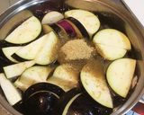京都のおばんざい＊お茄子のお味噌汁作り方1写真