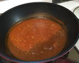 残り物と常備菜で！カレートマトスパゲティ作り方3写真