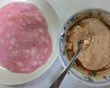 フルーツとゴーヤのハムサンドイッチ　①作り方9写真