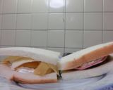 フルーツとゴーヤのハムサンドイッチ　①作り方18写真