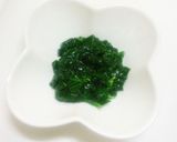 モロヘイヤと納豆のくるみ和え作り方1写真