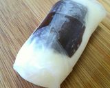 まるで生チョコ大福♪　スモア生春巻き☺作り方3写真