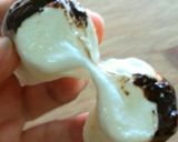 まるで生チョコ大福♪　スモア生春巻き☺作り方5写真