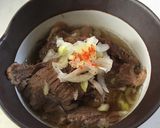 トロトロ牛すじ肉だけの煮込み作り方6写真