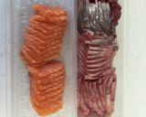 ずぼらな私の海鮮丼☆切って乗せるだけ☆作り方3写真