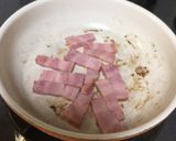 ベーコンと万願寺とうがらしの胡麻和え作り方3写真