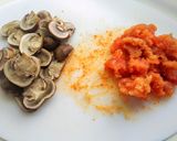 明太子ﾊﾟｽﾀ作り方1写真