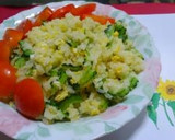 苦くないっ！☆ゴーヤと卵だけの焼き飯♪作り方4写真