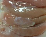 サクサクじゅわー！チーズinささみ作り方1写真