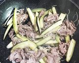 10分かからず！豚肉とナスのポン酢炒め作り方3写真