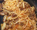 簡単!美味しい!豚キムチ焼きうどん作り方5写真