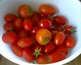 冷たいごろごろ具だくさんのトマトパスタ作り方1写真