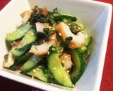 大葉香る＊きゅうり&竹輪の梅肉あえ作り方5写真