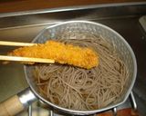 最速のエビフライ蕎麦作り方3写真