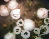 簡単！海老しんじょうもどきのお吸い物☆作り方3写真