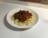 残り物と常備菜で！カレートマトスパゲティ作り方5写真