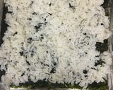 ラップでクルクル！韓国巻き寿司！キンパ作り方5写真