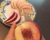 丸ごと食べたい◇硬い桃の切り方◇作り方3写真