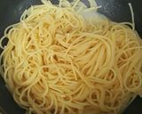 トマトとバジルのペペロンチーノ作り方5写真
