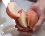 種が取れない硬い桃の切り方作り方8写真