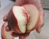 種が取れない硬い桃の切り方作り方11写真