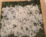 おもてなし♡わかりやすい裏巻ロール寿司作り方4写真