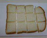 トマトとチーズの卵かけトースト作り方1写真