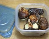 簡単♪干しシイタケとゴーヤの佃煮作り方1写真