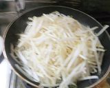 豆腐のバターもやし丼作り方3写真