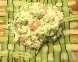 ズッキーニの編み込みでポテトサラダ爆弾♬作り方6写真