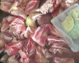 簡単なルー無しの牛すじのビーフシチュー作り方1写真