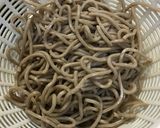 蕎麦の簡単バタポン炒め作り方2写真