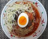 手作り牛チャーシューの冷麺作り方7写真