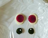 キャラ弁♪ファインディングドリー♪ドリー作り方2写真