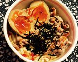 糖質制限◆濃厚味噌バター醤油な油そば作り方2写真