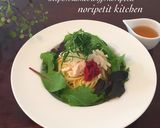 さっぱり美味しい♡蒸し鶏の冷製パスタ♡作り方5写真