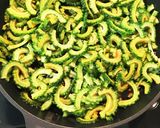 大量消費♪ゴーヤとするめさきいかの甘酢漬作り方3写真
