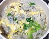具沢山の餃子スープ作り方5写真