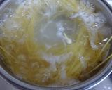 和風カレー味✿ほうれん草と豚肉スパゲティ作り方2写真
