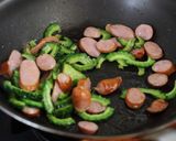 夏野菜のパスタ　ナンプラー風味作り方3写真