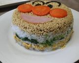 アンパンマンご飯ケーキ作り方6写真