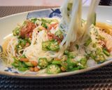夏の定番☆トロトロぶっかけそうめん作り方6写真