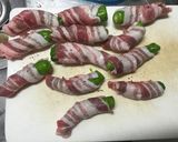 カリカリ豚バラのししとう巻き作り方4写真