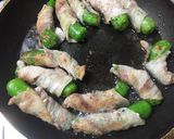 カリカリ豚バラのししとう巻き作り方7写真
