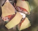 うまうまー❤︎鶏肉の明太チーズ焼き作り方4写真